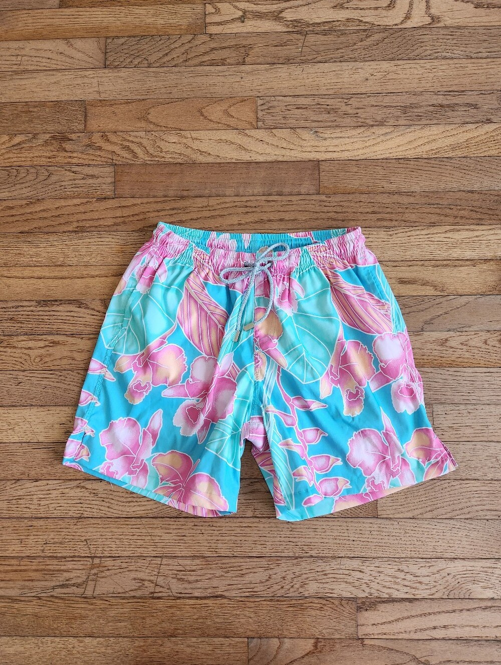 Mens Kenny Flowers Swim Trunks Size Medium